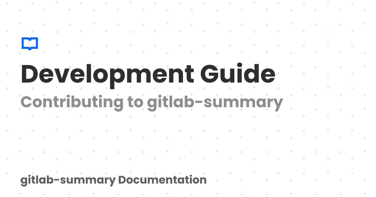 Development Guide | Documentation